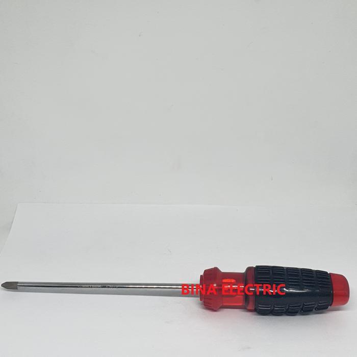 Obeng Listrik + 6X150Mm / Obeng Listrik Kembang Obeng Plus 6 X 150 Mm