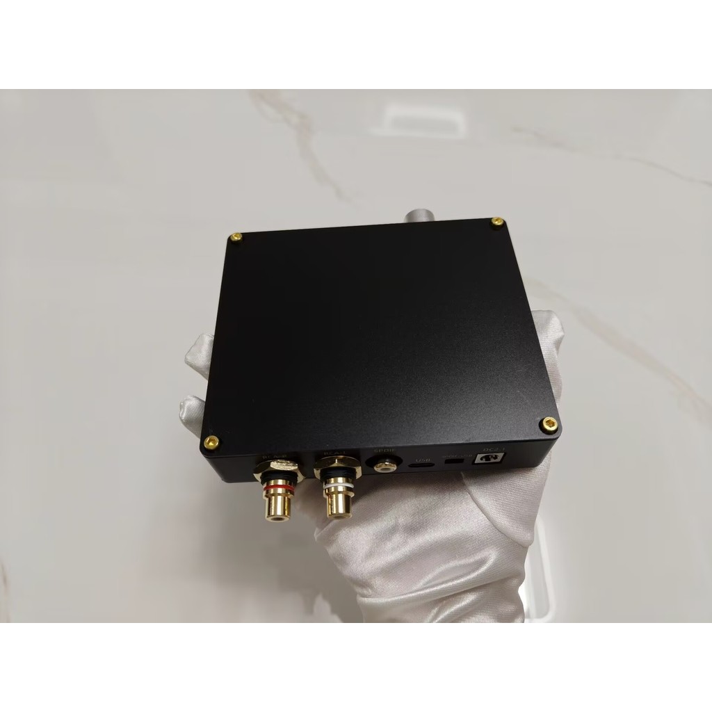 Yun Upgraded R2R V4.0 Decoder RCA/3.5/4.4 Output Supports Coaxial / USB Input with Volume Adjustment