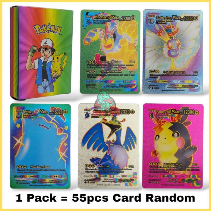 Kartu Pokemon 1 Box 55Pcs Grosir Murah Zerotoys Gercep