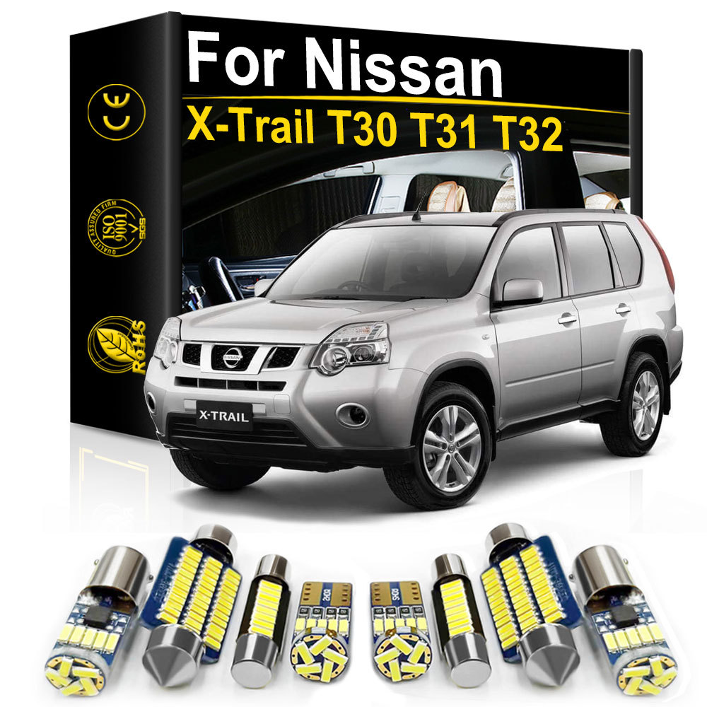 Car Interior LED Light For Nissan XTrail X Trail T32 T31 T30 2002 2010 2011 2012 2013 2014 2015 2016