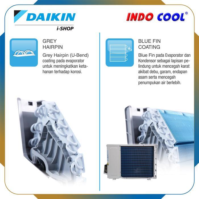 Ac Daikin Standart 1 Pk 1Pk Ftc25 Ftc25Y Nusantara Prestige Pasti Ori