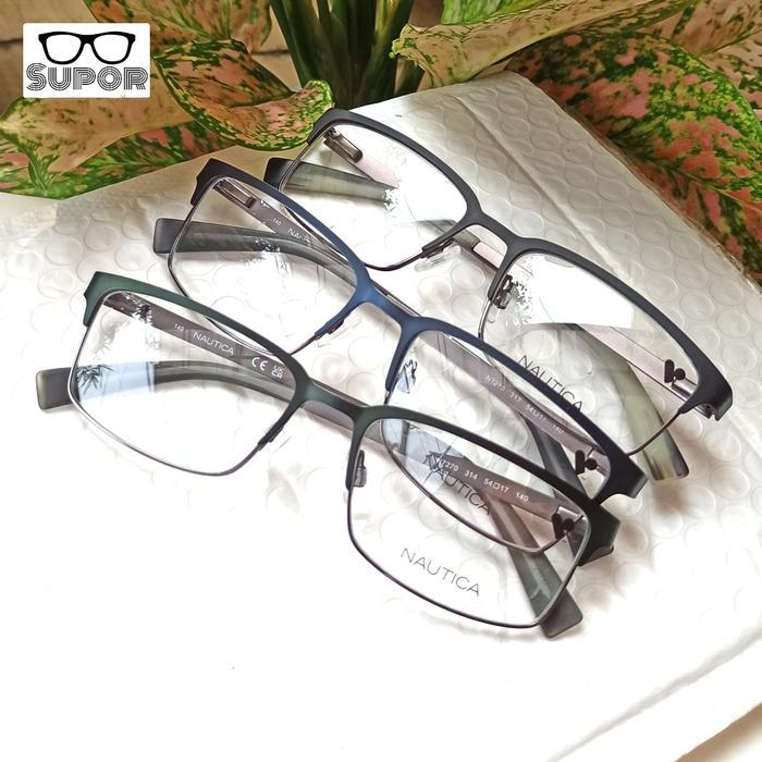 FF230 Frame kacamata minus Pria Nautica original Full Frame Untuk Minus Progresif