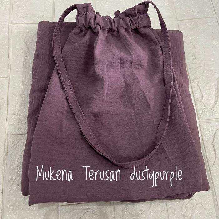 Top Mukena 3in1 TERUSAN /Lajuran Crinkle Airflow Jumbo