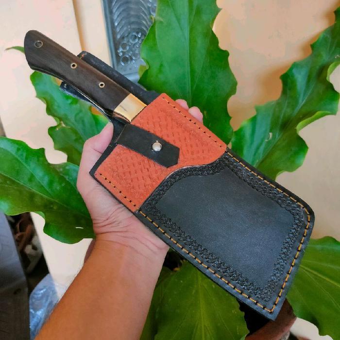 DC11 eq. Bohler K110 Cleaver knife premium super tajam dan tidak mudah karat cocok untuk potong