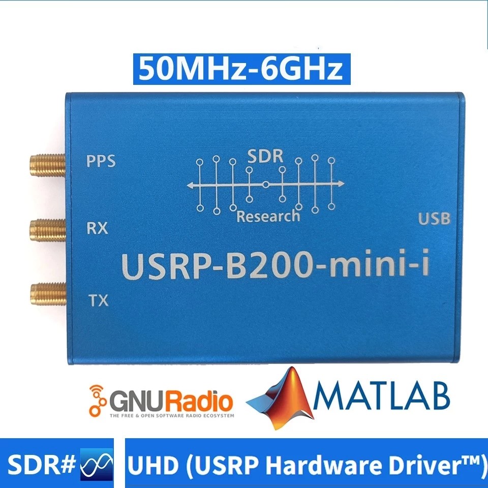 FLASH SALE    New B200-mini-i 70MHz- 6GHz Software Radio SDR RF Development Board USRP Replace for E