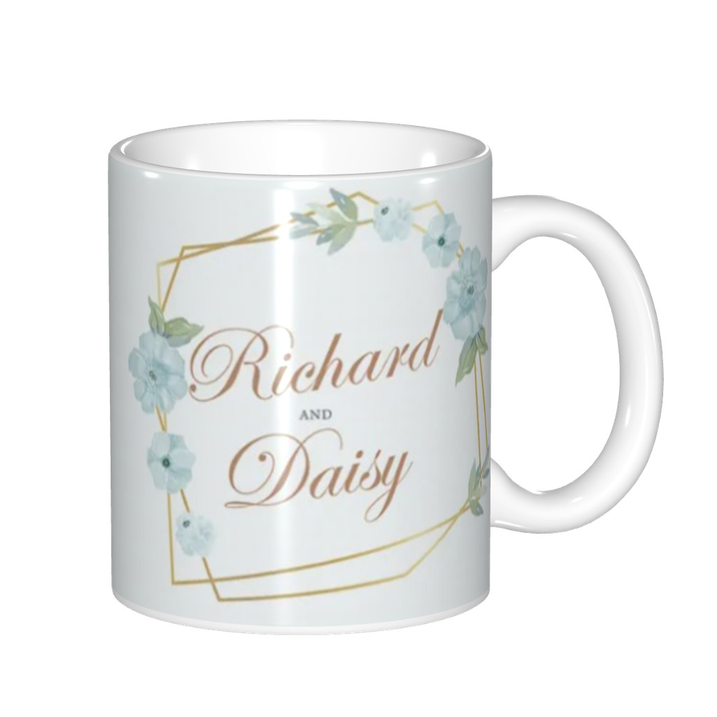 Mug Kopi WEDDING, COUPLE, ANNIVERSARY KADO PASANGAN PERNIKAHAN GELAS CANGKIR PRINT CUSTOM