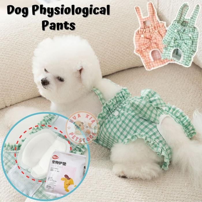 TERBARU Celana Menstruasi Anjing Betina Dog Physiological Pants Diaper - Butterfly BISA GRAB