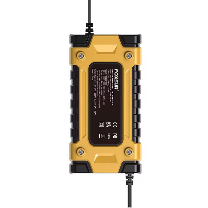PROMO   Pulse Repair Charger 12V/24V Car Battery Charger Pulse Repair Battery Smart Repair 7 Level I