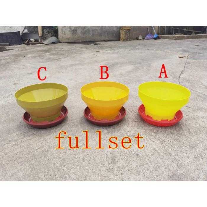 baby chick tempat pakan feeder ternak ayam unggas