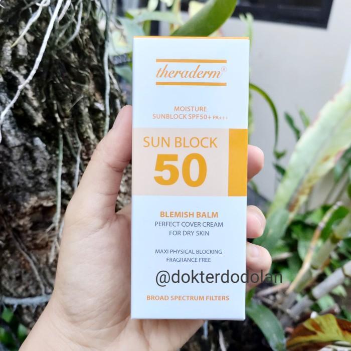 Theraderm Moisture Blemish balm Sunblock SPF 50+