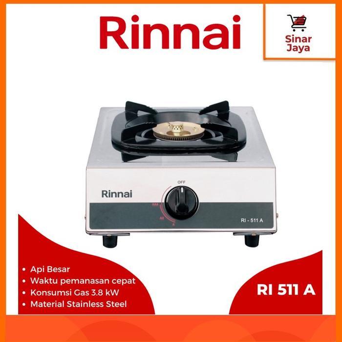 RINNAI RI-511 A Kompor Gas 1 Tungku (Api Besar)