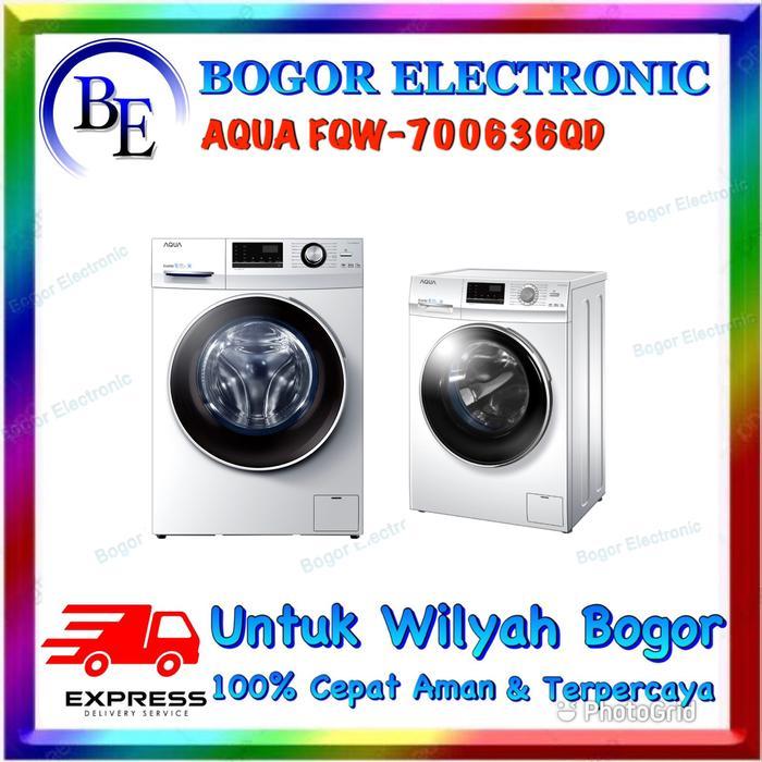 AQUA MESIN CUCI FRONT LOADING 7KG FQW-700636QD FQW 300636QD
