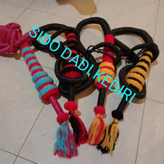 Thebest- pecut bopo cambuk bopo panjang 3 meter cambuk tari pecut jaranan devil