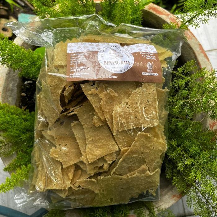 "New" Kerupuk Gendar Benang Raja Premium pecahan 1kg dan 500gram Gurih Enak Bahan Premium Mudah