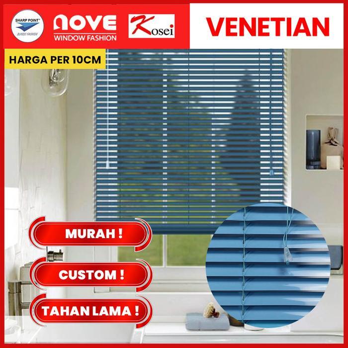 Horizontal Venetian Blind - Kerai Aluminium 25mm - Tirai Korea