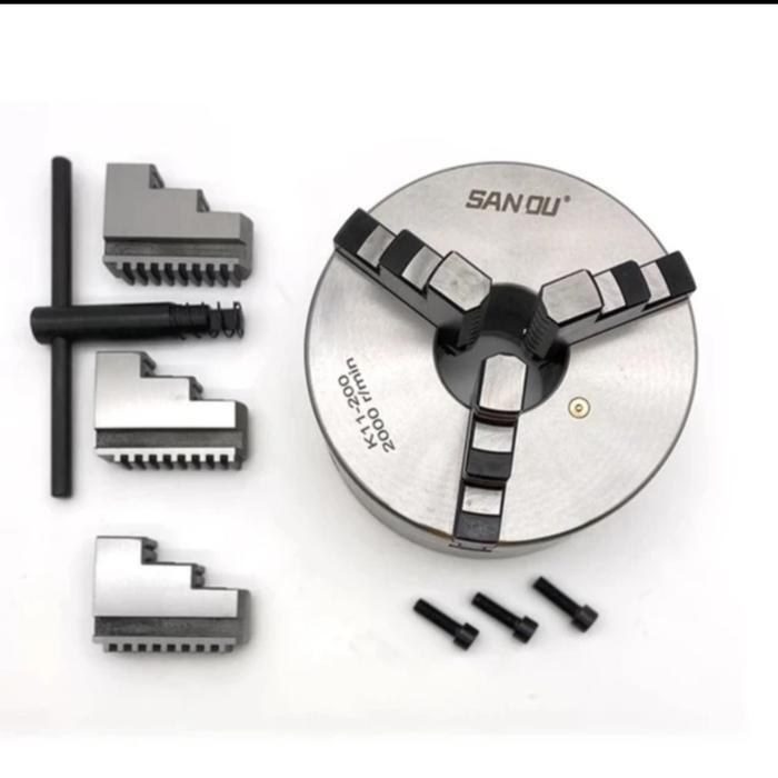 Claw Bubut 3" 3 Jaw San Ou-Chuck Bubut