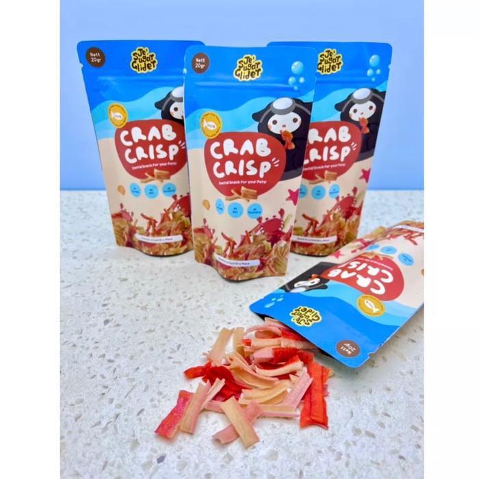 Crab Crisp, Snack Crab Stick Untuk Sugar Glider