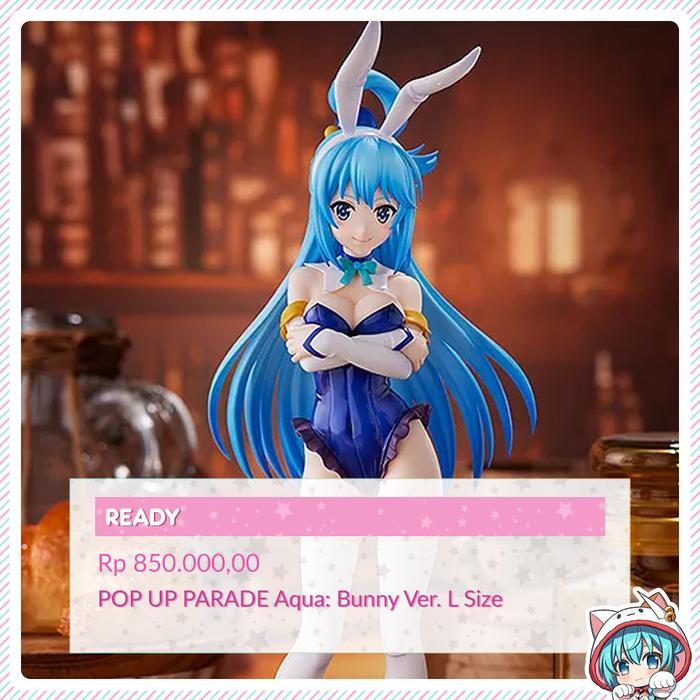 Pop Up Parade Figure L Aqua Bunny Ver Konosuba