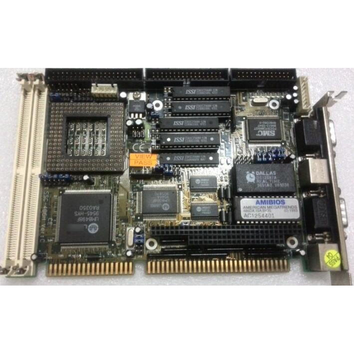 SSC-486H 100% OK Original IPC Board ISA Slot Industrial motherboard Half-Size CPU Card PICMG1.0
