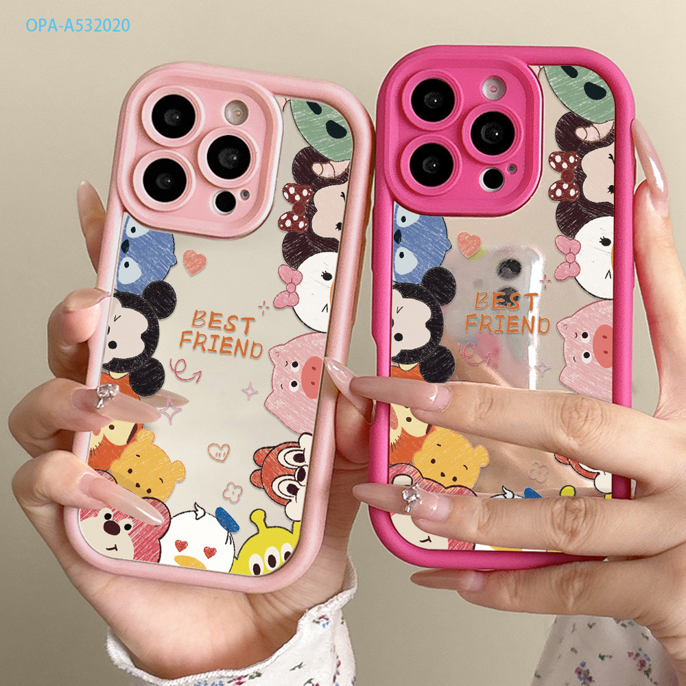 Casing Hp Untuk OPPO A60 A54 A58 A77S A57 A55 A53 A33 2020 2022 4G Cermin Phone Case TY-JZ S9-0001 S