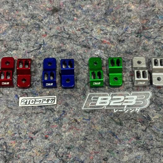 kleman breket selang rem ninja RR bracket selang rem belakang ninja RR arm original aitech 2TC CNC