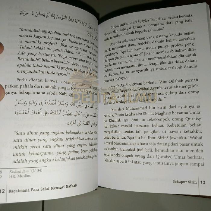 Buku Bagaimana Para Salaf Mencari Nafkah - Potret Salaf Menjemput Rezeki Yang Barokah (Terjemah