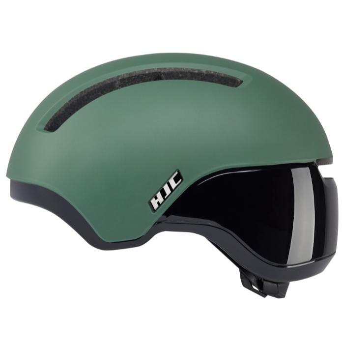 HELM SEPEDA HJC HELMET CALIDO URBAN MATT GLOSSY OLIVE ORIGINAL