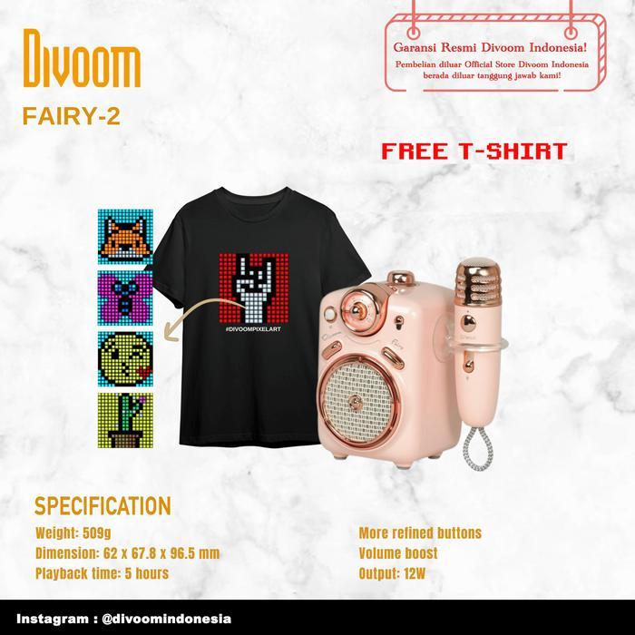 Grosir Divoom Fairy Multifunction Karaoke Speaker