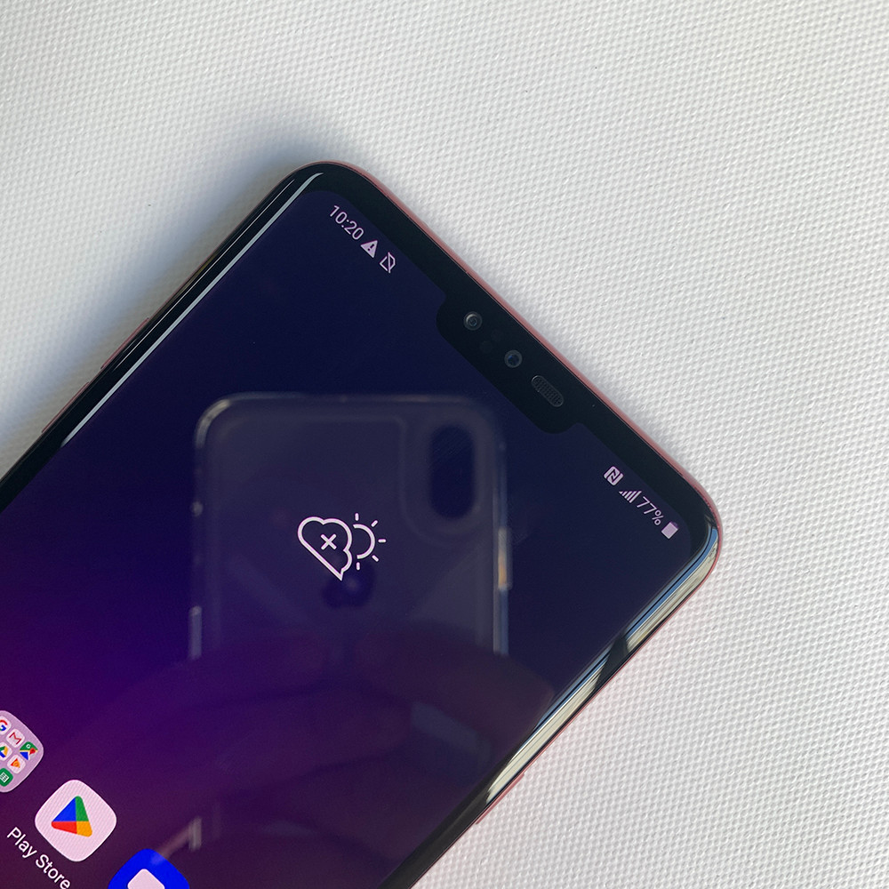 Original LG V40 V405UA V409N 4G Mobile Phone 6GB+64GB/128GB P-OLED 6.4'' 12MP+8MP Snapdragon 845