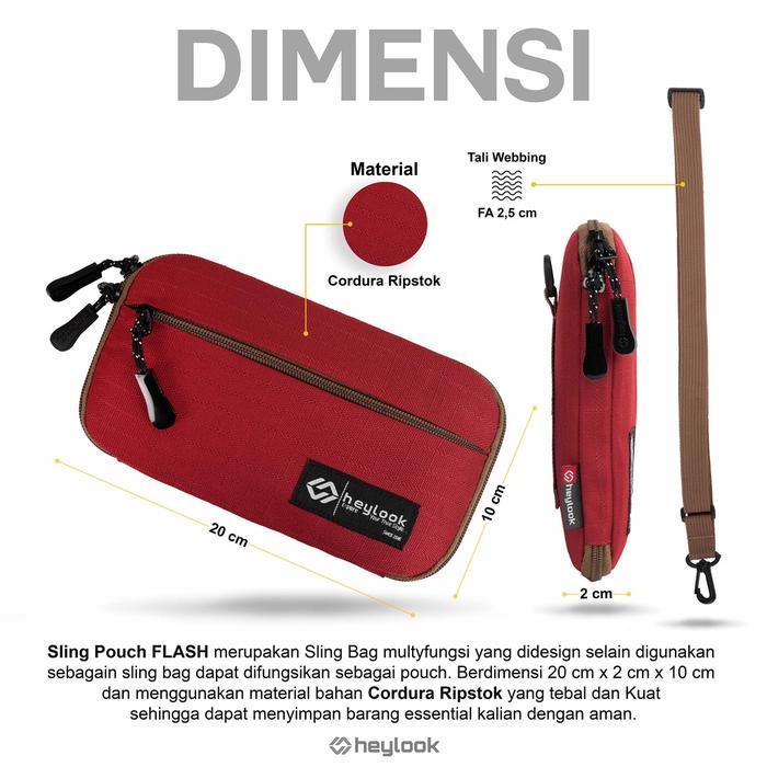 Sale Tas Dompet Sling Wallet Pouch Bag Neck Bag Hp Kartu Leher Mini Pria