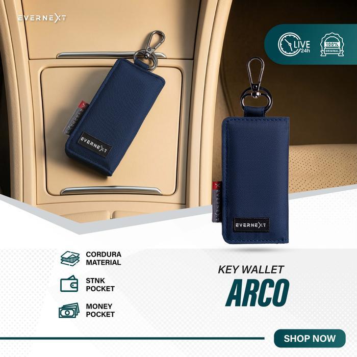 Eiger - Dompet Kunci Kendaraan Key Wallet Arco Gantungan Kunci Mobil Motor