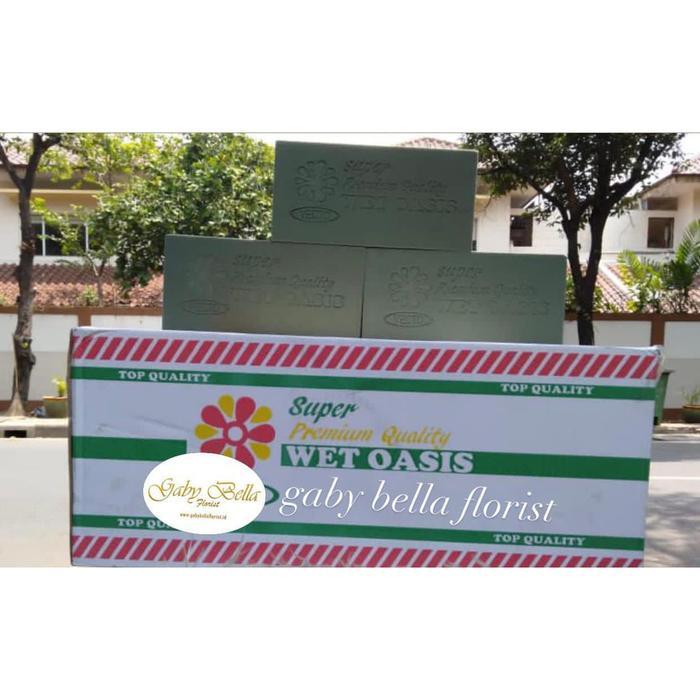 oasis basah premium vecto busa basah busa bungafresh oasis busa bunga ijo oasis bunga hidup