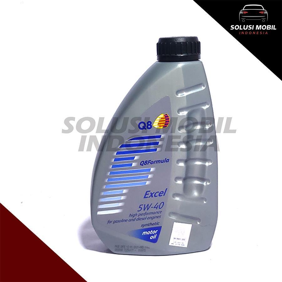 Oli Mesin Diesel Bensin Q8 Excel 5W-40 Captiva Nfl Fl Original