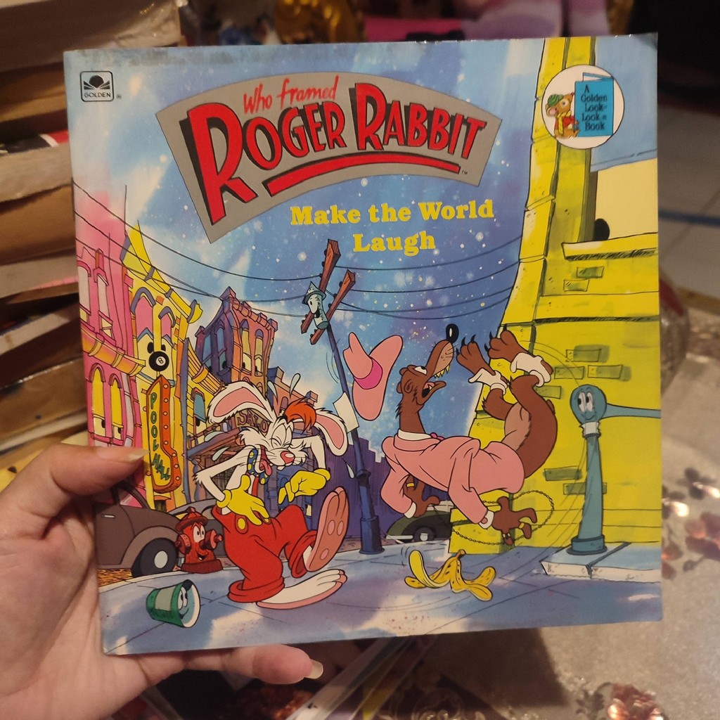 A Golden Look Look Book: Who Framed Roger Rabbit make the World Laugh