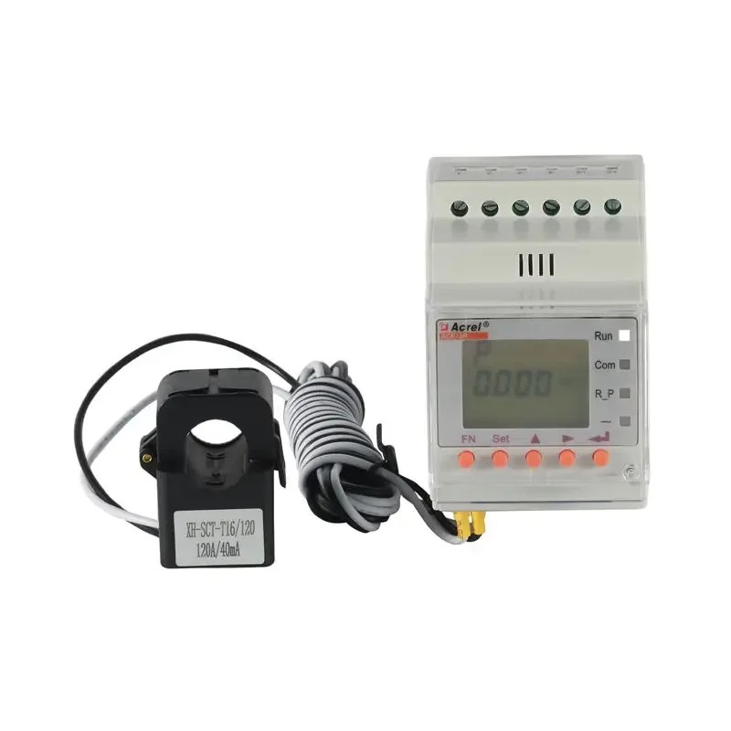LCD Single phase Din Rail PV/Solar Zero Export Device Inverter Energy Meter max 200A Electric Power 