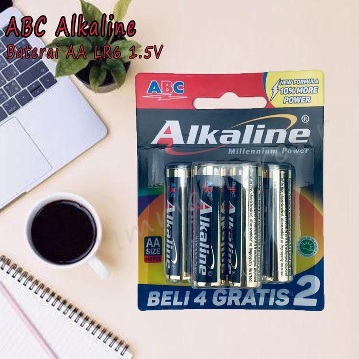 Baterai Alkaline / Baterai AA / LR6 1.5V / 6pcs