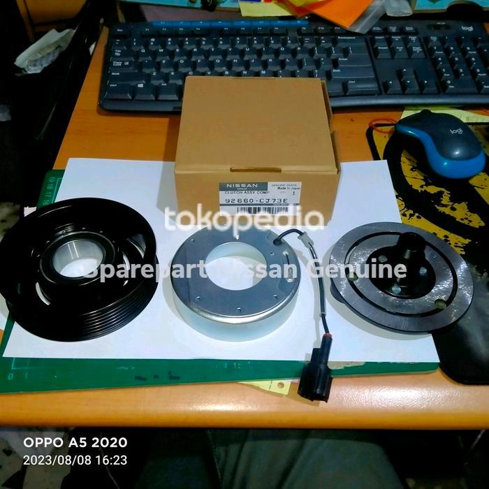 Livina 1.8 Latio 1.8 Magnet Clutch Kompresor Compresor Ac Oem Nissan