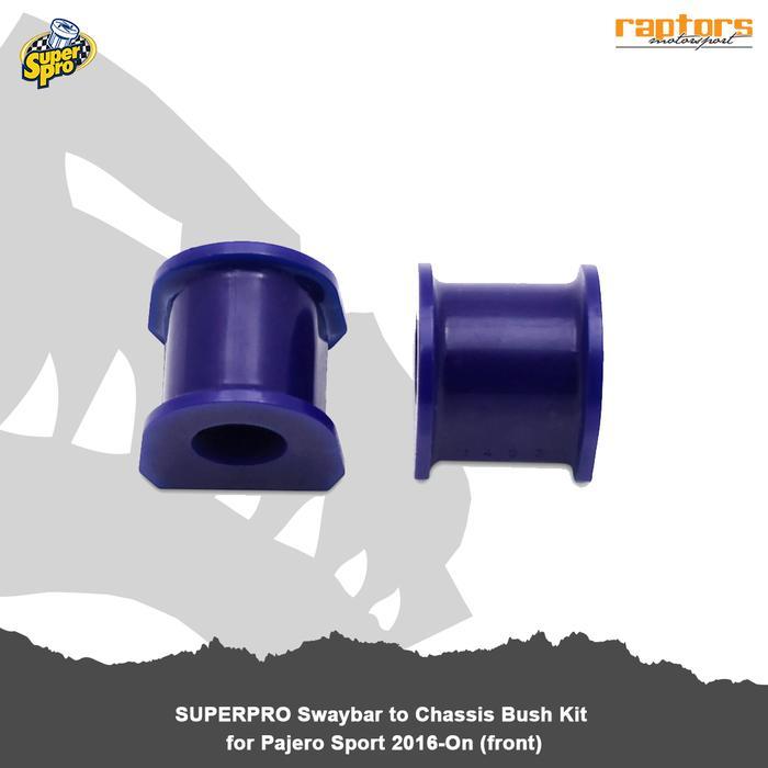 SUPERPRO Swaybar to Chassis Bush Kit for Pajero Sport 2016-On (front)