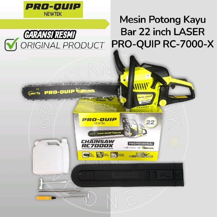 Mesin Senso 22 inch Bar Baja Merk PRO-QUIP RC7000X / Mesin Chainsaw 22 inch Bar Baja PRO-QUIP /