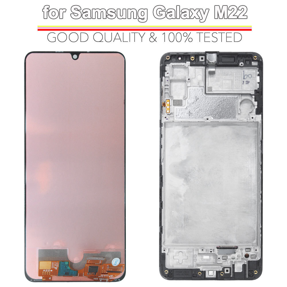 LCD for Samsung Galaxy M22 LCD Display Touch Screen Digitizer Replacement Assembly for Samsung M22