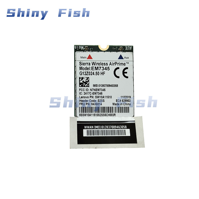 4G LTE-FDD NGFF M.2 Sierra EM7345 FRU 04X6014 For Thinkpad T450S L440 L540 T431s T450 T550 W541X240