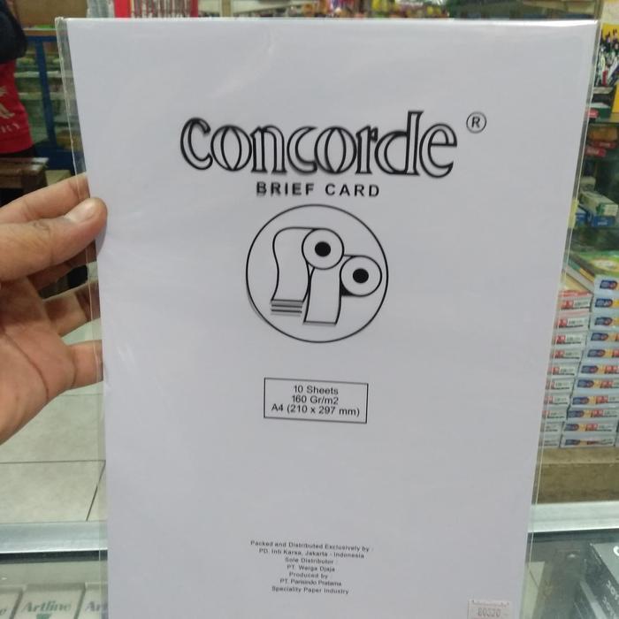 "New" kertas concorde 160 gram
