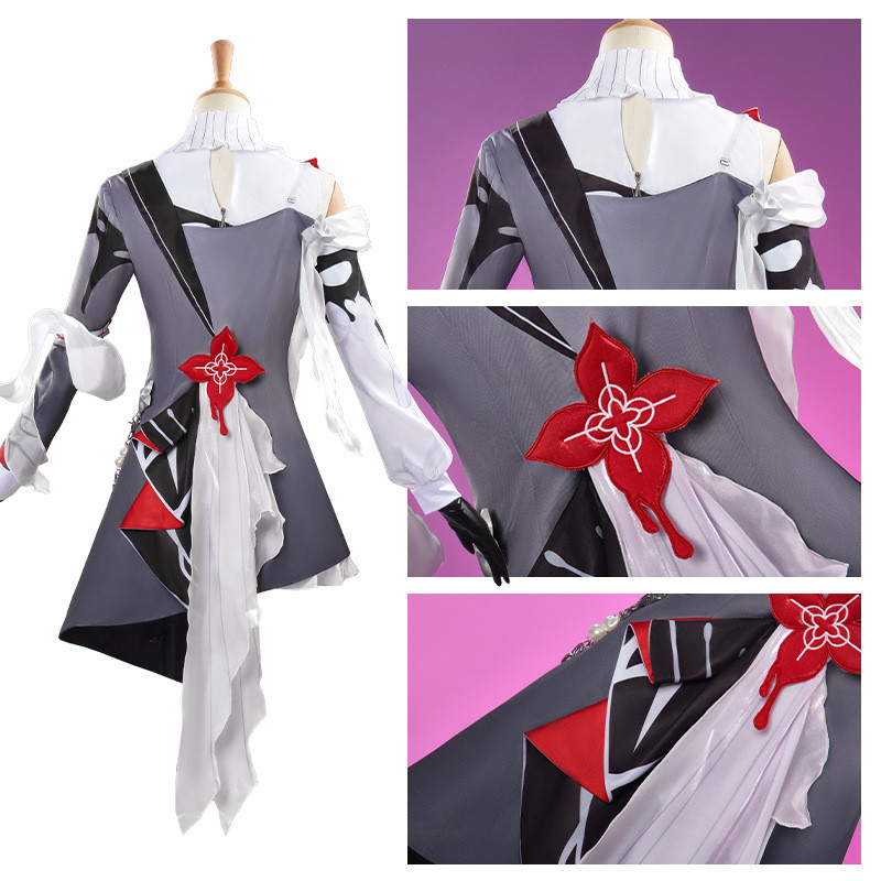 HONKAI STAR RAIL EVERNIGHT COSPLAY GAME COSTUME WIG ANIME EVERNIGHT WOMEN DRESS CHRISTMAS HALLOWEEN