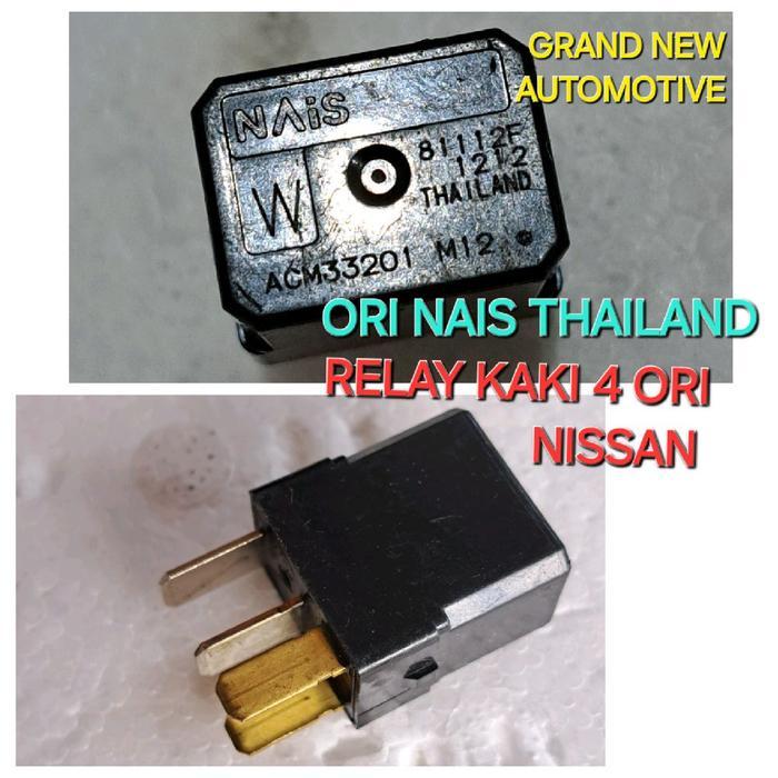 RELAY IPDM LIVINA EVALIA JUKE MARCH XTRAIL KAKI 4 ORIGINAL TOPPS