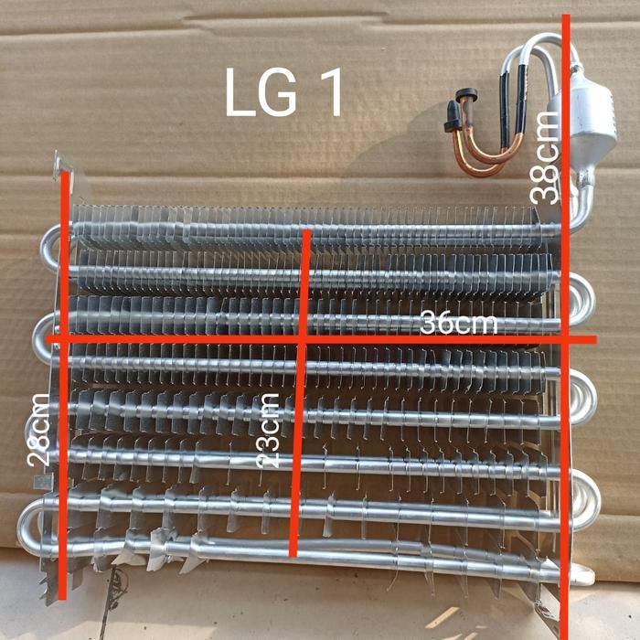 evaporator kulkas LG 2 pintu