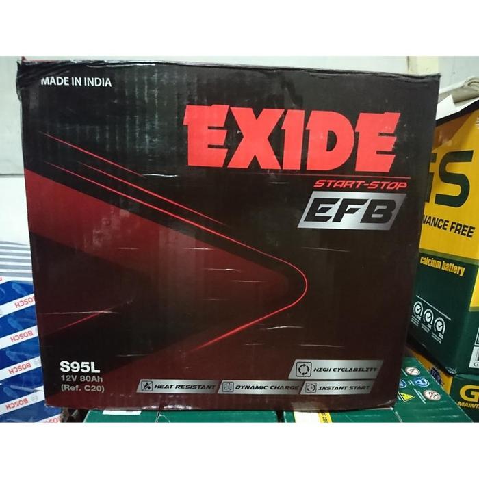BestSeller [NEW] EXIDE AKI BATTERY ISS S95 80AH MOBIL ISTOP ALL NEW ALPHARD VELLFIRE LEXUS NX200T