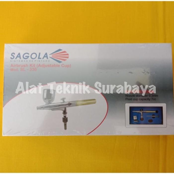 Air Brush Sl-330 / Alat Cat Semprot Adjustable Cup Sprayer Spuyer Paint Spray Lukis Semprot