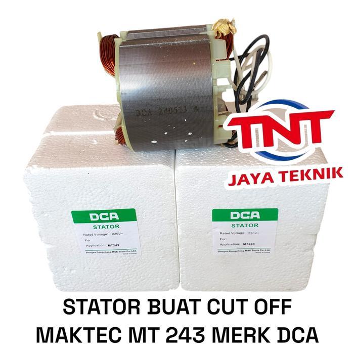 Stator Buat Cut Off Maktec Mt243 Merk Dca / Stator Dca Mt 243 / Stator Maktec Mt 243