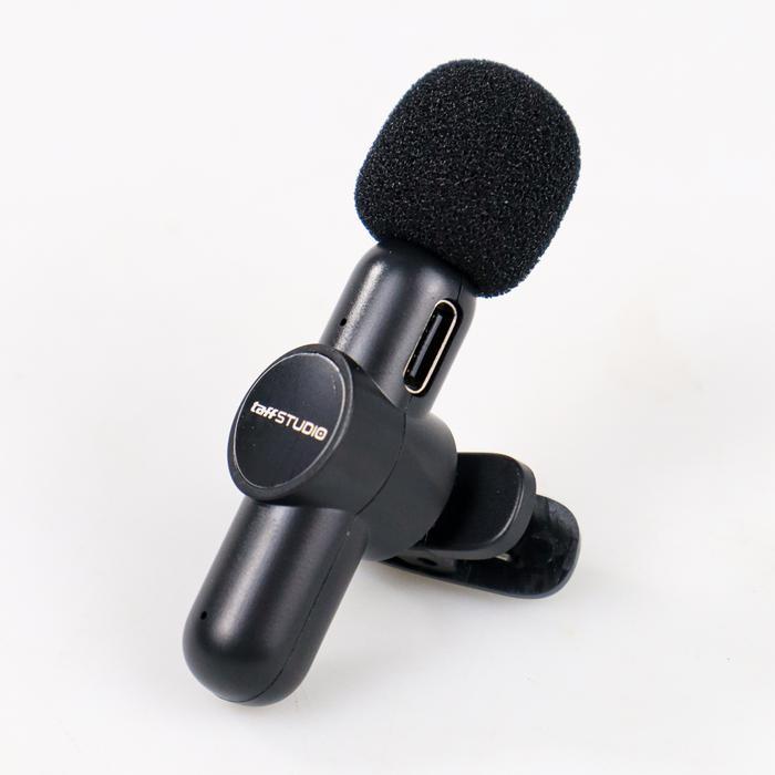 Mic Hp Nirkabel For Youtuber Live Tiktok Mic Nirkabel Android Wireless Clip On Mic Microphone Dual