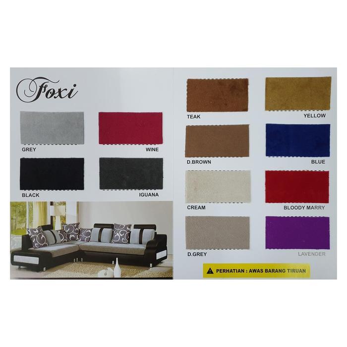 Terlaris KAIN BLUDRU / BELUDRU / VELVET / KAIN POLOS GLOSS - FOXI (BAHAN SOFA) SALE